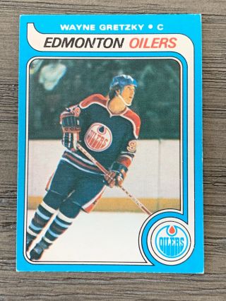 Wayne Gretzky 1979 - 80 O - Pee Chee Opc Hockey 18 Rookie Rc