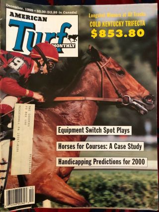 American Turf Monthly 8 Issues From 1999 & February 2000