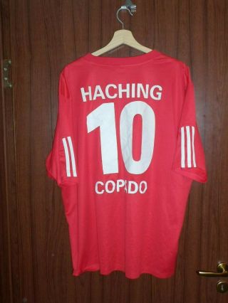 Match Worn 10 Copado Sv Unterhaching 2003 Football Shirt Jersey Size Xxl Adidas