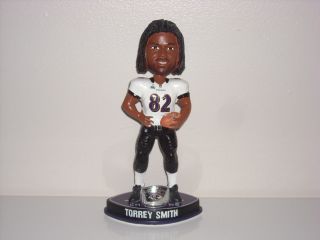 Torrey Smith Baltimore Ravens Bobble Head 2013 Sb Xlvii Bowl Champs