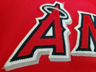 Vtg Kids Anaheim Angels Mlb Baseball Los Angeles Mike Trout Jersey Youth Szm