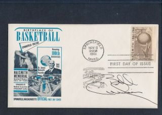 Bob Cousy Signed First Day Cover Autograph Auto Psa/dna Af15451