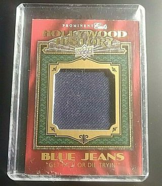 2009 Prominent Cuts Hollywood History Costume Relic 50 Cent Get Rich Or Die Tryi