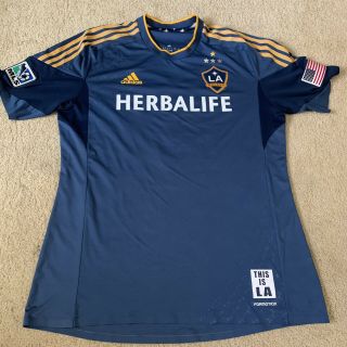 Usa Los Angeles La Galaxy 10 Donovan Mls Soccer Jersey Size Xl Blue Herbalife