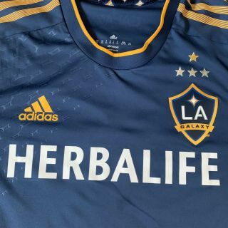 USA Los Angeles LA GALAXY 10 Donovan MLS Soccer Jersey Size XL Blue Herbalife 2
