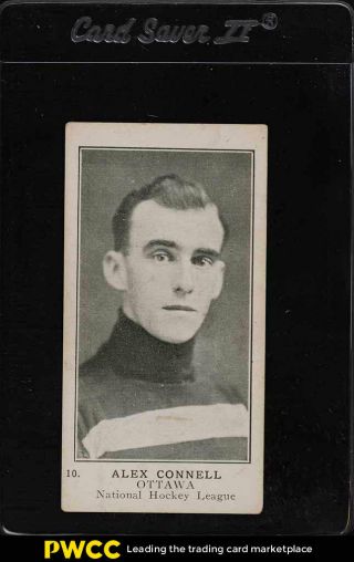 1924 V145 - 2 Hockey Alex Connell Rookie Rc 10,  Vgex (pwcc)