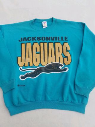 Vintage 1993 Jacksonville Jaguars Nfl Men 