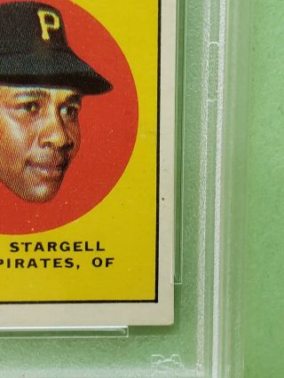 1963 Topps Willie Stargell Rookie 553 PSA 7 NM 6