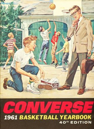 1961 Converse Basketball Yearbook - 40th Edition
