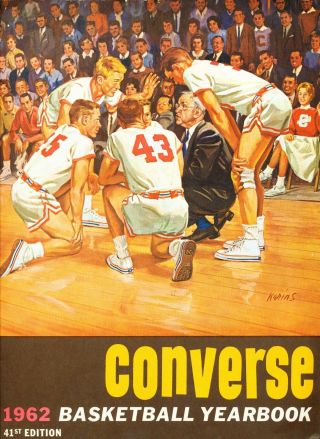 1962 Converse Basketball Yearbook - 41st Edition