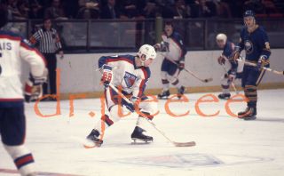 1977 Pat Mcewen York Rangers - 35mm Hockey Slide
