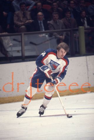 1976 Dan Newman York Rangers - 35mm Hockey Slide