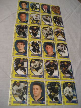 2006 - 07 Michigan Hockey Card Team Set Of 24 Dif Sga