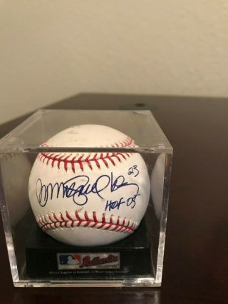 Ryne Sandberg Autographed Signed Mlb Baseball Chicago Cubs Hof 05 23