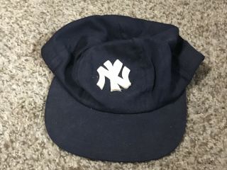 Vintage 1940’s York Yankees Baseball Cap Youth Size Large Ex