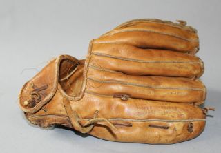 Vintage 1960 ' s Wilson A2033 Hal Lanier Personal Model USA made baseball glove 4