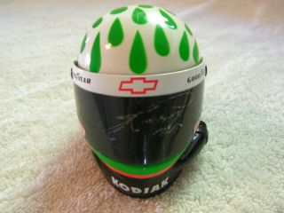 Ricky Craven Signed Autographed Mini 1/4 Scale Racing Helmet Daytona 500 Nascar