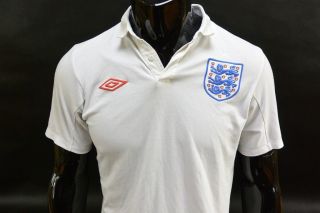 2009 - 10 Umbro England Player Issue Home Shirt World Cup 2010 Size 36 - S (adults)