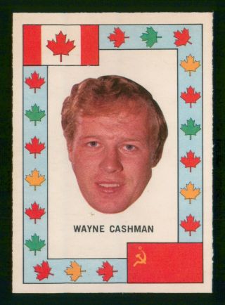 Wayne Cashman 1972 - 73 O - Pee - Chee Team Canada 72 - 73 No 4 Ex,  32345