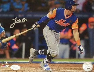 Jeff Mcneil Signed York Mets Autographed 8x10 Photo Jsa