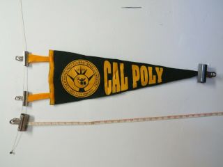 Vintage Pennant Cal Poly California Polytechnic State Univerity Slo
