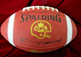 Spalding Official GREY CUP J5V CANADIAN FOOTBALL LEAGUE BALL CFL Winnipeg 6