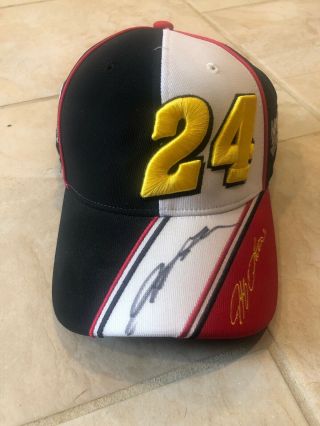 Jeff Gordon Signed Hat