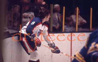 1977 Steve Vickers York Rangers - 35mm Hockey Slide