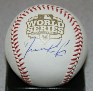 Duane Kuiper Signed Auto 2012 World Series Baseball Psa/dna X41218 Sf Giants