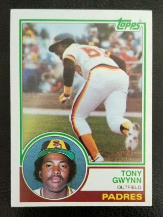 Tony Gwynn 1983 Topps Rookie Card Rc