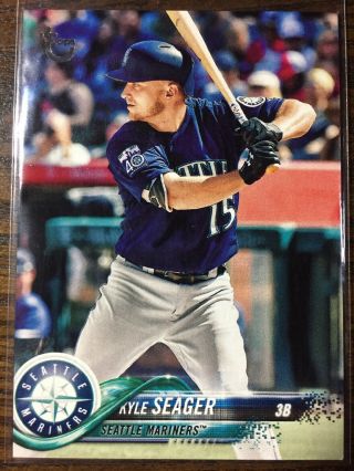 2018 Topps Series 2 Kyle Seager Vintage/99 Stock Parallel 454 Seattle Mariners