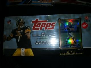 2009 Topps Complete Set 440 Cards / Peyton Manning Gold Refractor