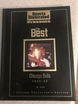 Sports Illustrated The Best Chicago Bulls 1995 - 96 Special Collectors Edition