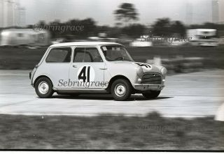 1963 Sebring 2 Hour Race - Morris Cooper 41 - Negative (63 - 944)