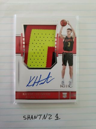 2018 - 19 National Treasures Kevin Huerter 87/99 Rpa Rookie Patch Auto
