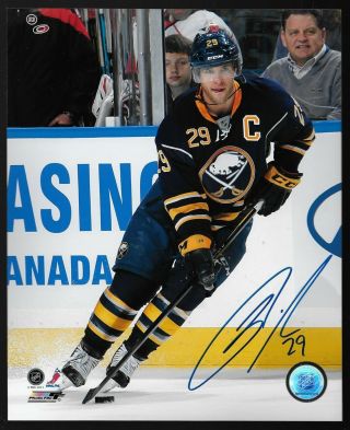 Jason Pominville Signed 8 X 10 Autographed Nhl Licensed Photo Buffalo Sabres