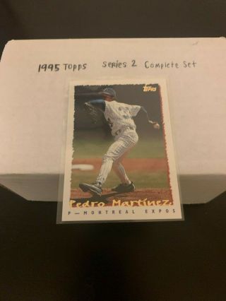 1995 Topps Baseball Series 2 Complete Set (264 Cards,  Plus Some Cyberstat Cards)