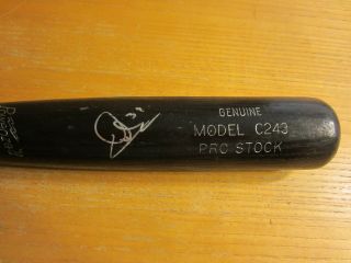 Ramon Santiago Autographed Louisville Slugger C243 Baseball Bat Mlb Tigers