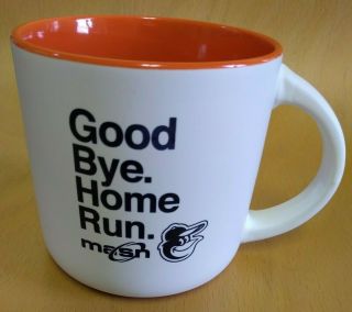 Baltimore Orioles " Good Bye.  Home Run " Mug - Celebrate Home Run Record