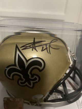Alvin Kamara Signed/autographed Orleans Saints Mini Helmet Jsa