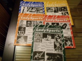 (5) " Ladysports " Magazines From The Late 90 