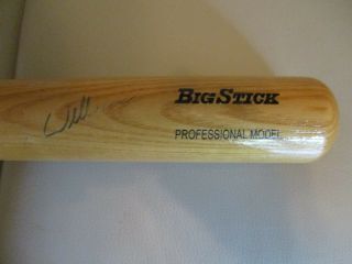 Big Stick Professional Model Willie Mcgee Wooden Autograph Baseball Bat.  ==7