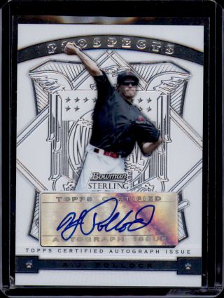 A.  J.  Pollock 2009 Bowman Sterling Prospects Auto Signed Rookie Card Rc Quantity