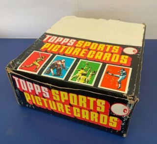 1981 Topps Baseball Cards Rack Pack Box 24 Packs