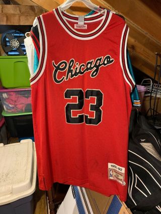100 Authentic Michael Jordan Mitchell Ness 91 - 92 Bulls Jersey Size 2xl