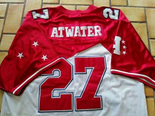 Mitchell Ness Vintage Steve Atwater 1996 Nfl Pro Bowl Afc Jersey Size 60
