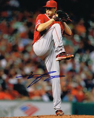 Tyler Skaggs Signed 8x10 Photo Los Angeles Angels