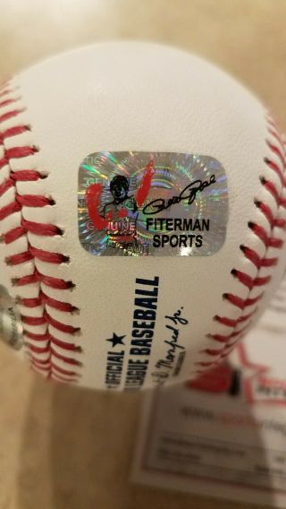 PETE ROSE SIGNED MLB BASEBALL MR TRUMP,  MAKE AMERICA GREAT AGAIN.  (SMEARED) LQQK 3