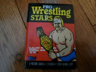 1985 Topps Wwf Wrestling Card Pack Possible Hulk Hogan Cards $$$$