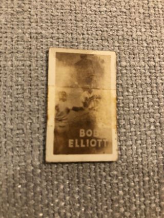1948 Topps Magic Photos 3 Bob Elliot Bv $60